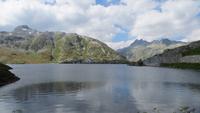 147 Fahrt über den Grimsel-Pass - Grimselsee