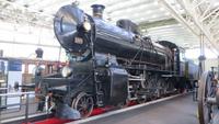 282 Besuch im Verkehrshaus der Schweiz - der Elefant, die größte Dampflock der Schweiz