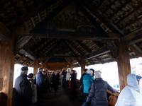 Luzern Gruppe auf  Kapellbrücke