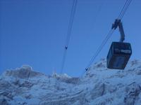 Kabine fährt zum Säntis