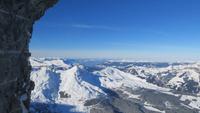 0020 Ausflug zum Jungfraujoch - Ausblick aus der Eiger-Wand