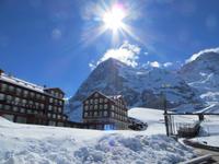 0261 Ausflug zum Jungfraujoch - Kleine Scheidegg - Blick zur Eigernordwand