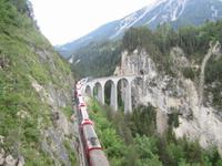 Fotostopp am Landwasserviadukt
