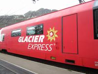 Fahrt mit dem Glacier Express von Filisur bis Zermatt