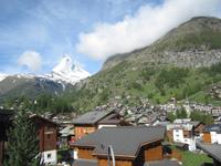 Zermatt-Blick auf das Matterhorn