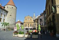 Marktplatz von Yverdon les Bains