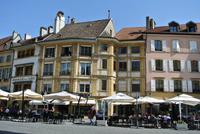 Marktplatz von Yverdon les Bains