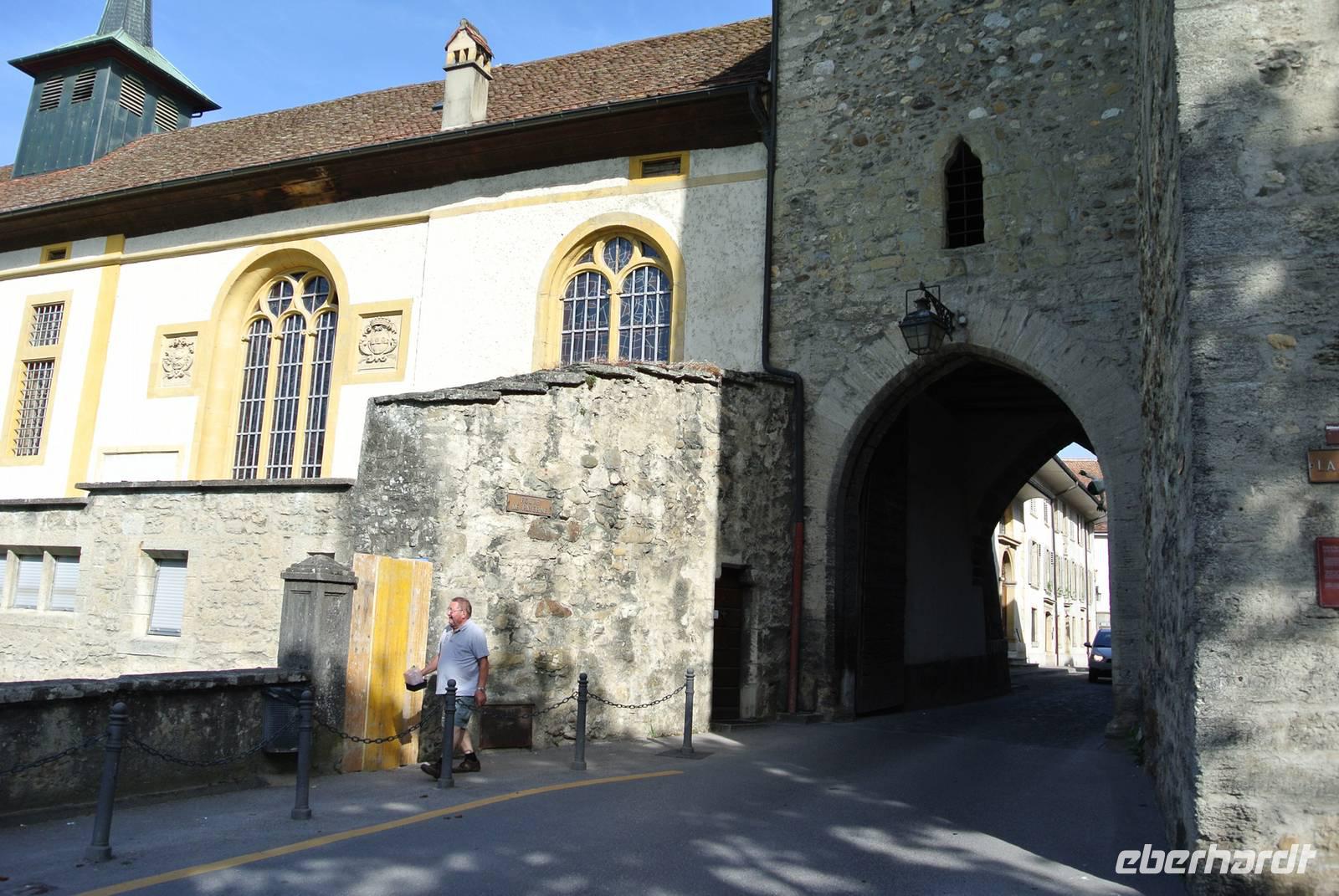 Stadttor in Estavayer le Lac