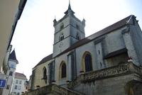 Die Kirche von Estavayer le Lac