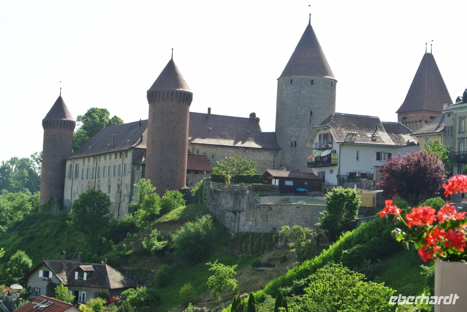 Eines der 4 Schlösser von Estavayer le Lac