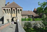 Schlossbrücke in Estavayer le Lac