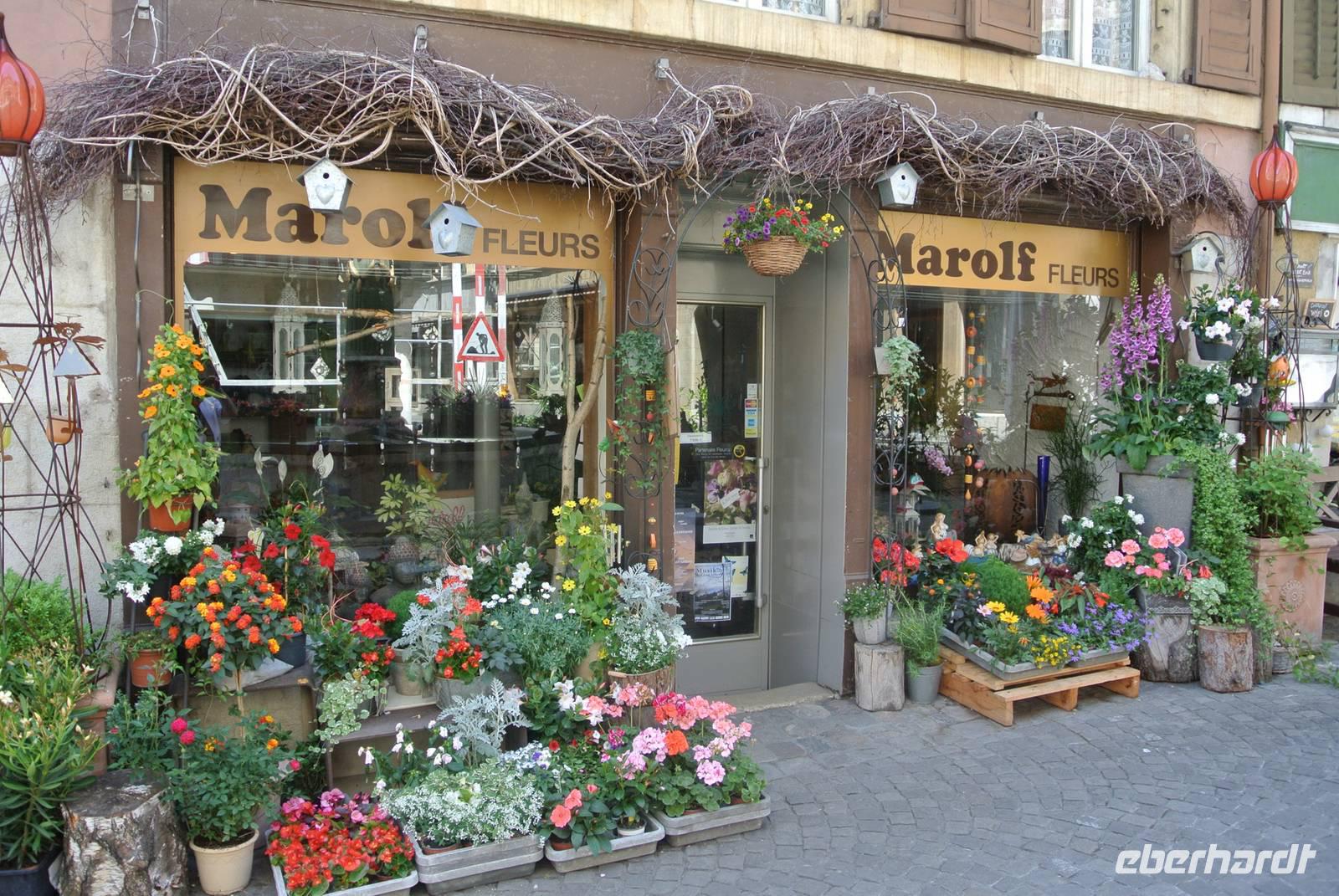 In der Fußgängerzone in La Neuveville