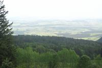 Panoramablick vom Grand Hotel le Rasses