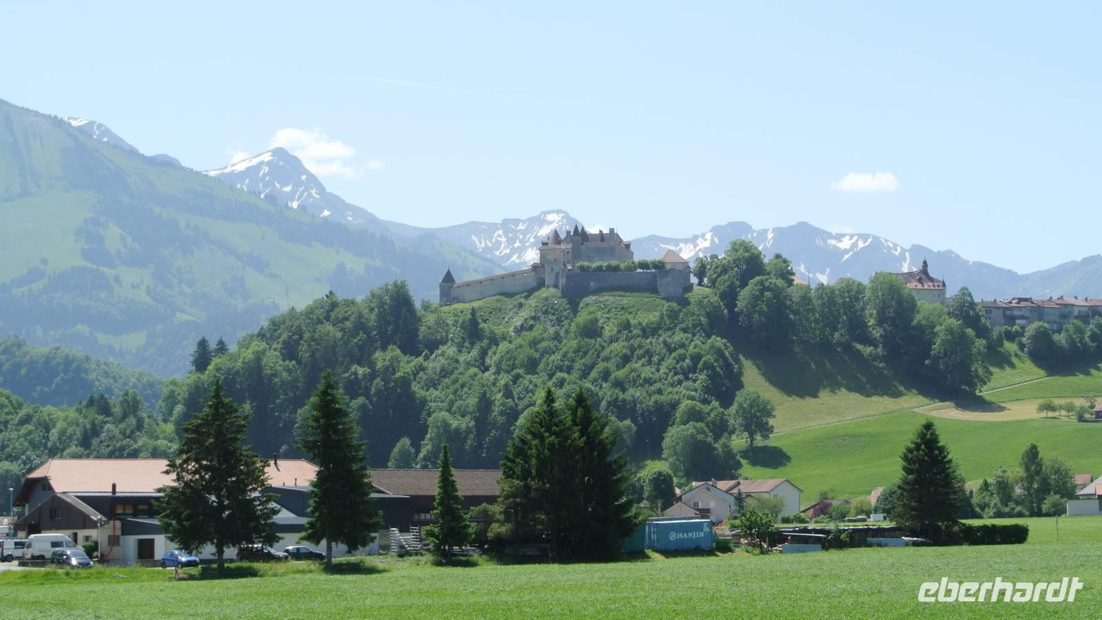 Das Schloss von Gruyeres