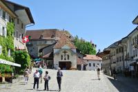 Die Hauptstraße Gruyeres