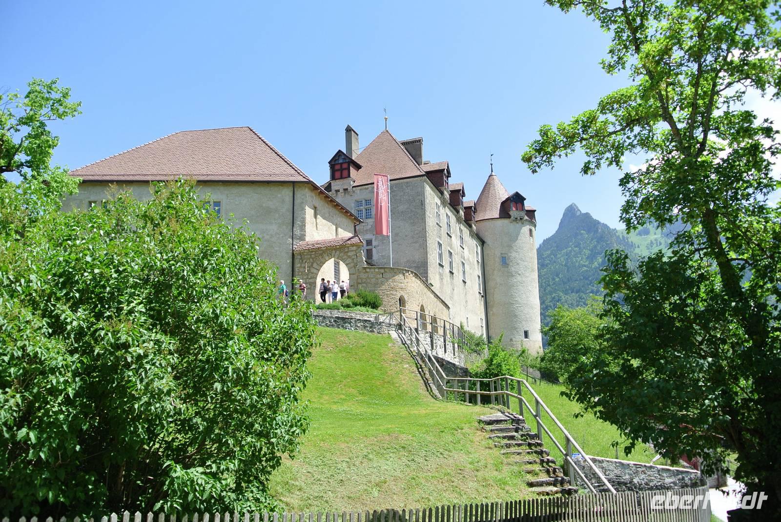 Das Schloss von Gruyeres