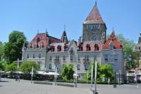 An der Seepromenade in Lausanne 