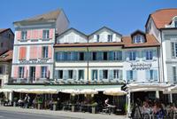 An der Seepromenade in Lausanne 