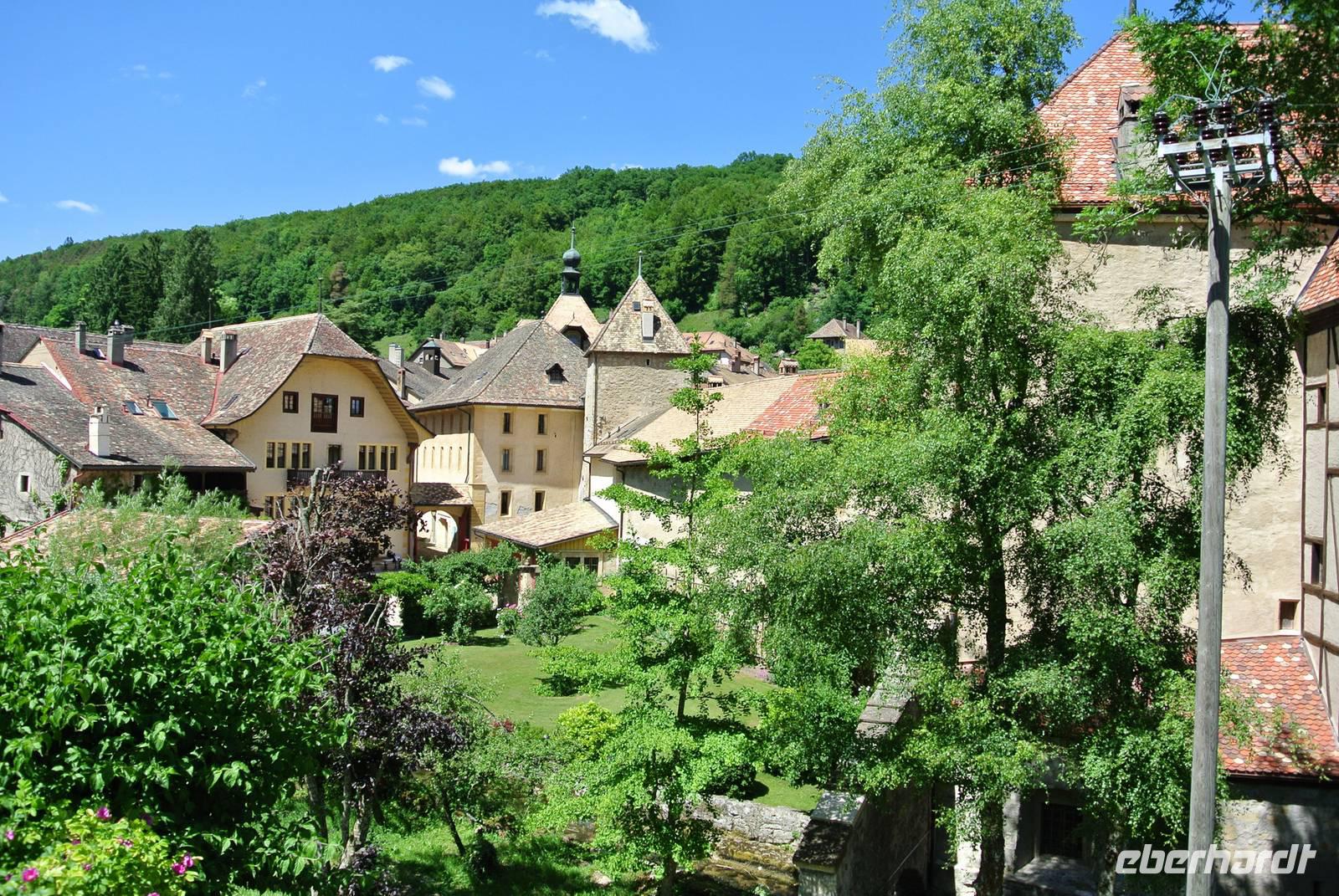 Die Abtei von Romainmotier  