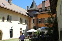 Das Teehaus in der Abtei Romainmotier