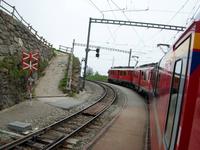 Fahrt mit dem Bernina- Express