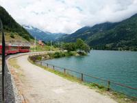 Fahrt mit dem Bernina- Express