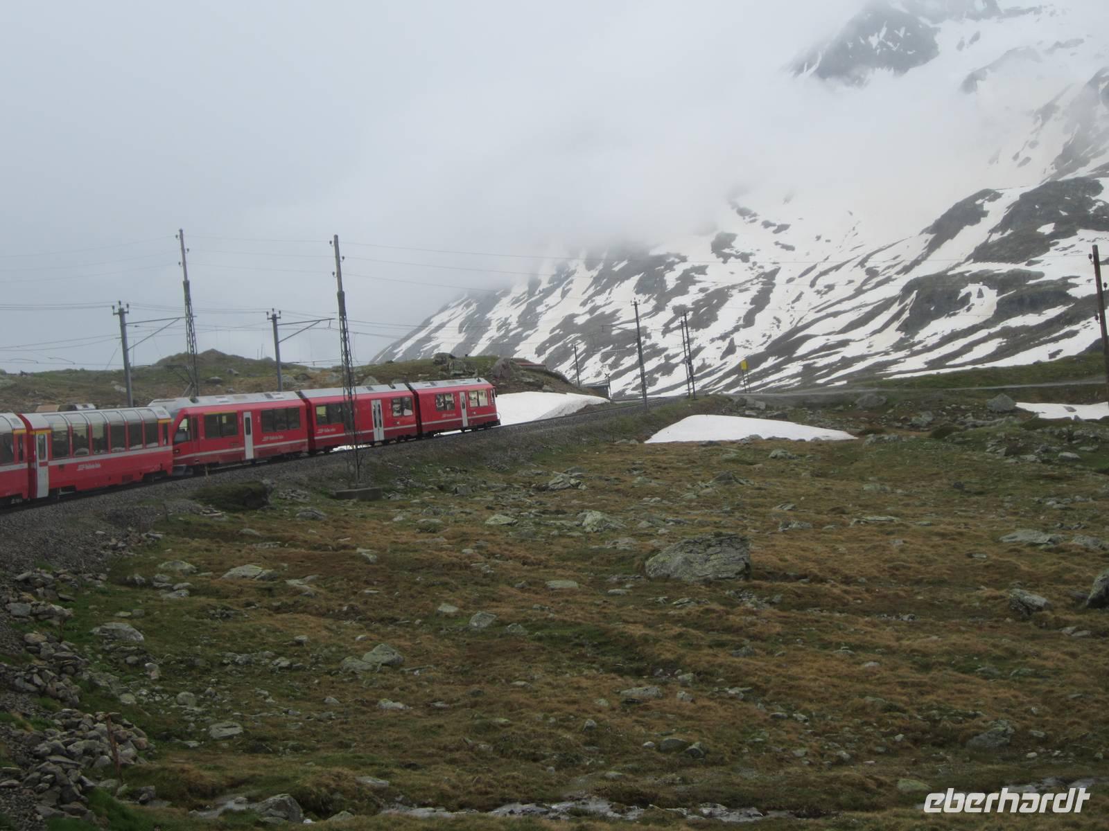 Fahrt mit dem Bernina-Express