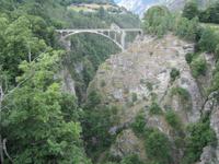 Fahrt von Täsch ins Rhonetal