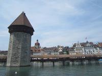 Pause in Luzern, Kapellbrücke