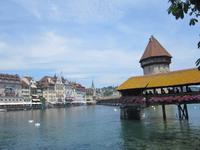 Pause in Luzern, Kapellbrücke