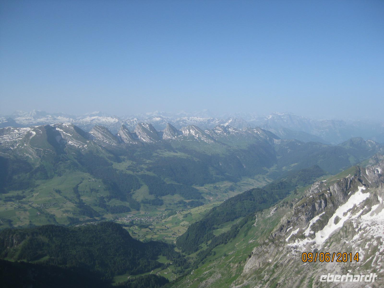 Frühstück auf dem Säntis