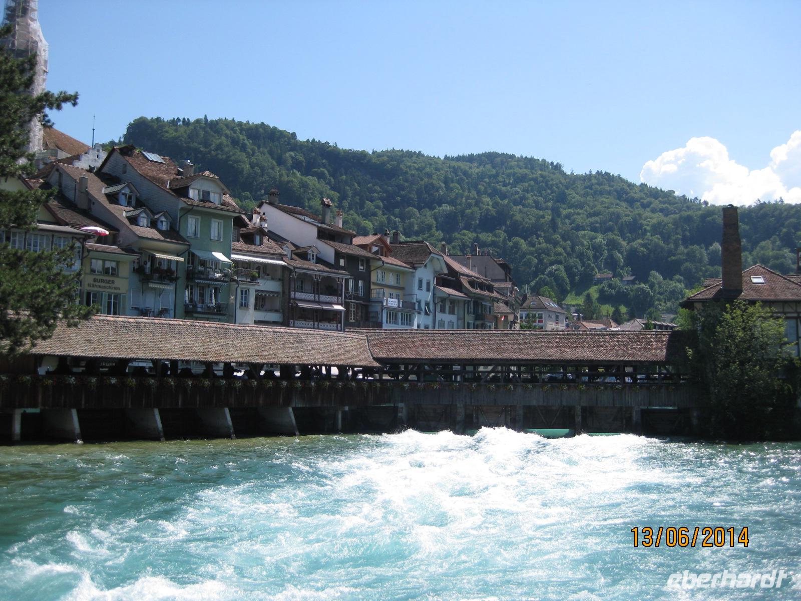 Auf Stadtrundgang in Thun