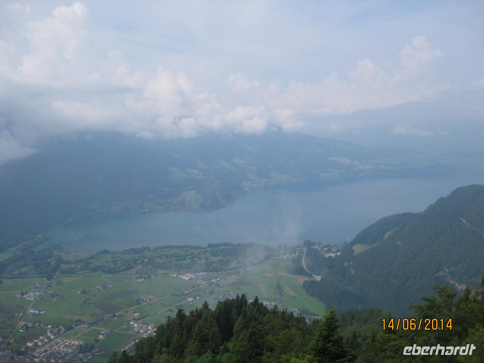 Blick über Thuner See