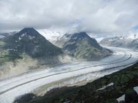 Der Aletschgletscher