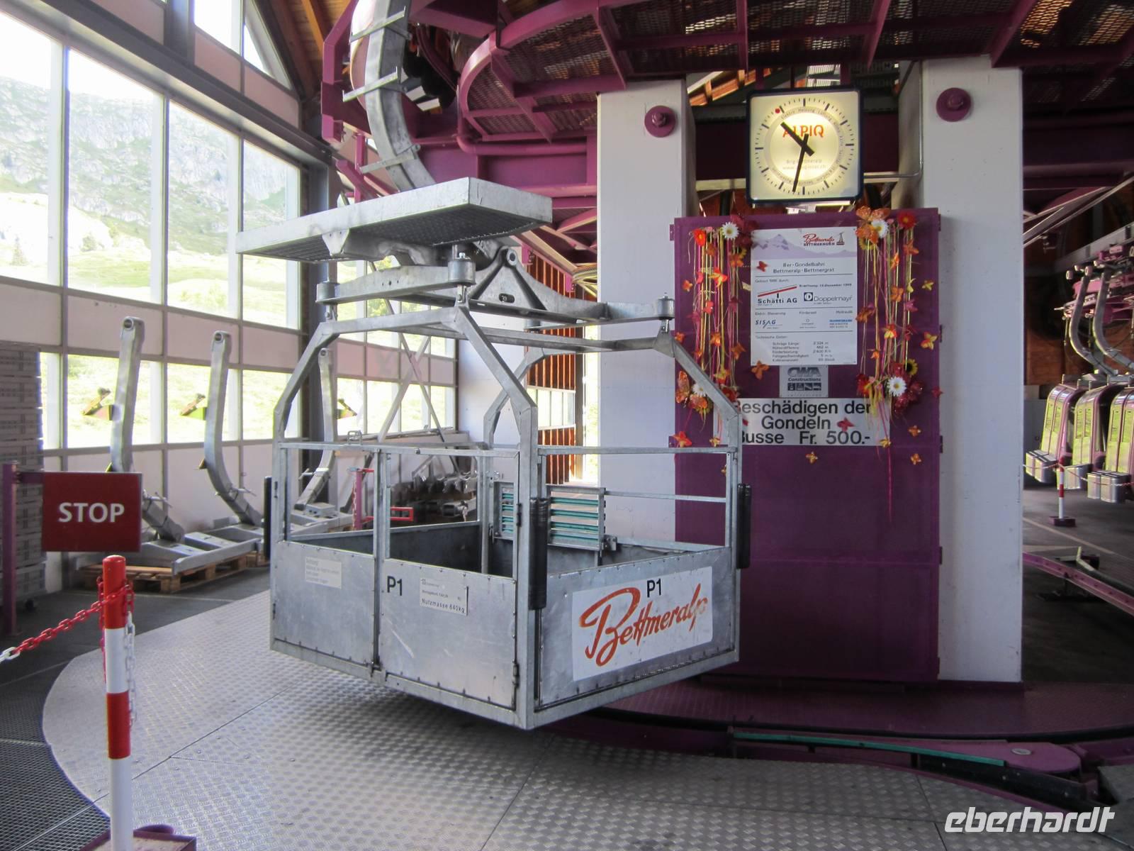 Kabinenbahn zum Bettmerhorn