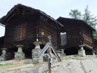 Alte Spreicher in Saas Fee