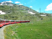 Fahrt mit dem Bernina- Express