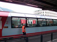 Fahrt mit dem Glacier- Express