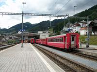 Fahrt mit dem Glacier- Express