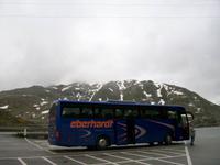 Unser Reisebus am Grimselpass