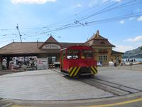 411 Rigi-Bahnhof in Vitznau - Depot-Führung