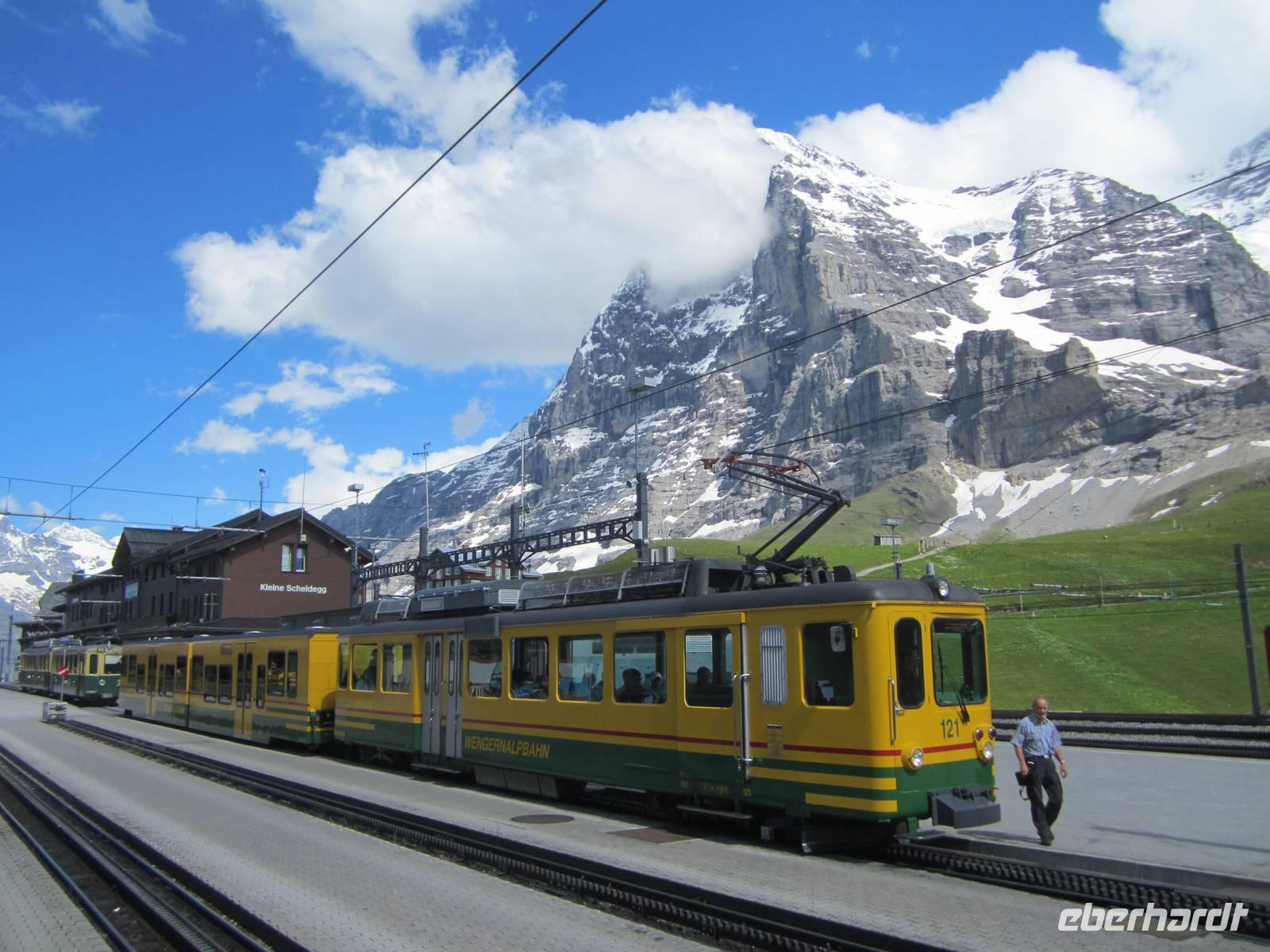 Fahrt vom Jungfraujoch nach Lauterbrunnen