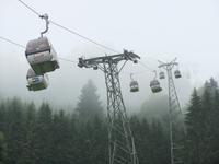 Diese Kabinenbahn bringt uns von Engelberg bis zum Trübsee