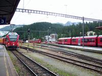 Fahrt mit dem Bernina- Express