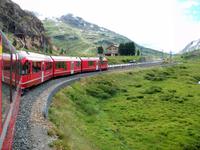 Fahrt mit dem Bernina- Express