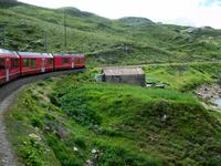 Fahrt mit dem Bernina- Express