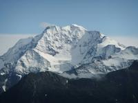 Blick von der Riederalp zu den Walliser Alpen