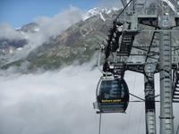 Auffahrt von Sunnegga auf Blauherd