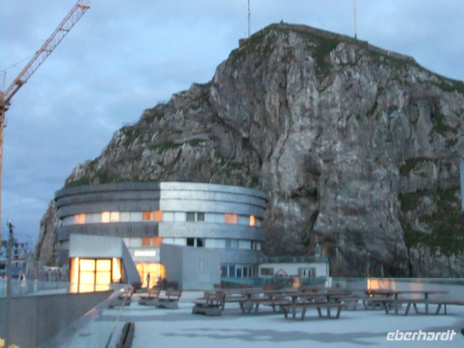 Abendstimmung am Hotel 