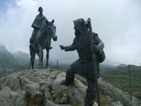 Auf dem Gotthard-Pass
